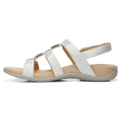 Vionic Amber Metallic Adjustable Sandal Hot