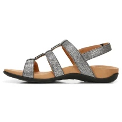 Vionic Amber Metallic Adjustable Sandal Hot