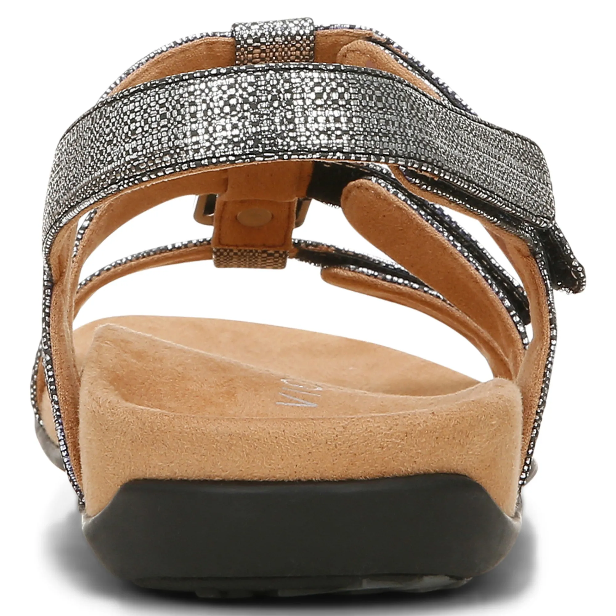 Vionic Amber Metallic Adjustable Sandal Hot