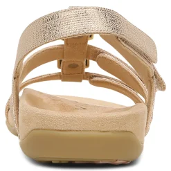 Vionic Amber Metallic Adjustable Sandal Hot