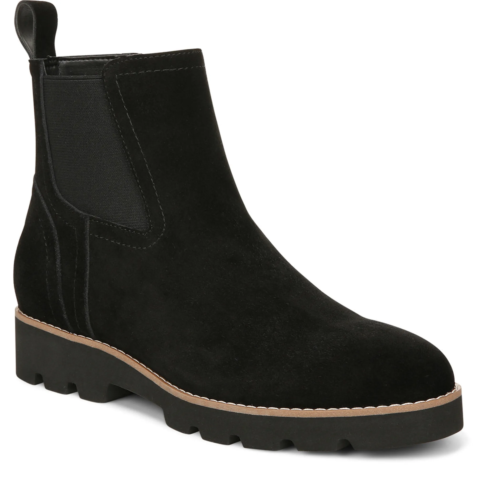 Vionic Brighton Ankle Boot (Wide) Black Outlet