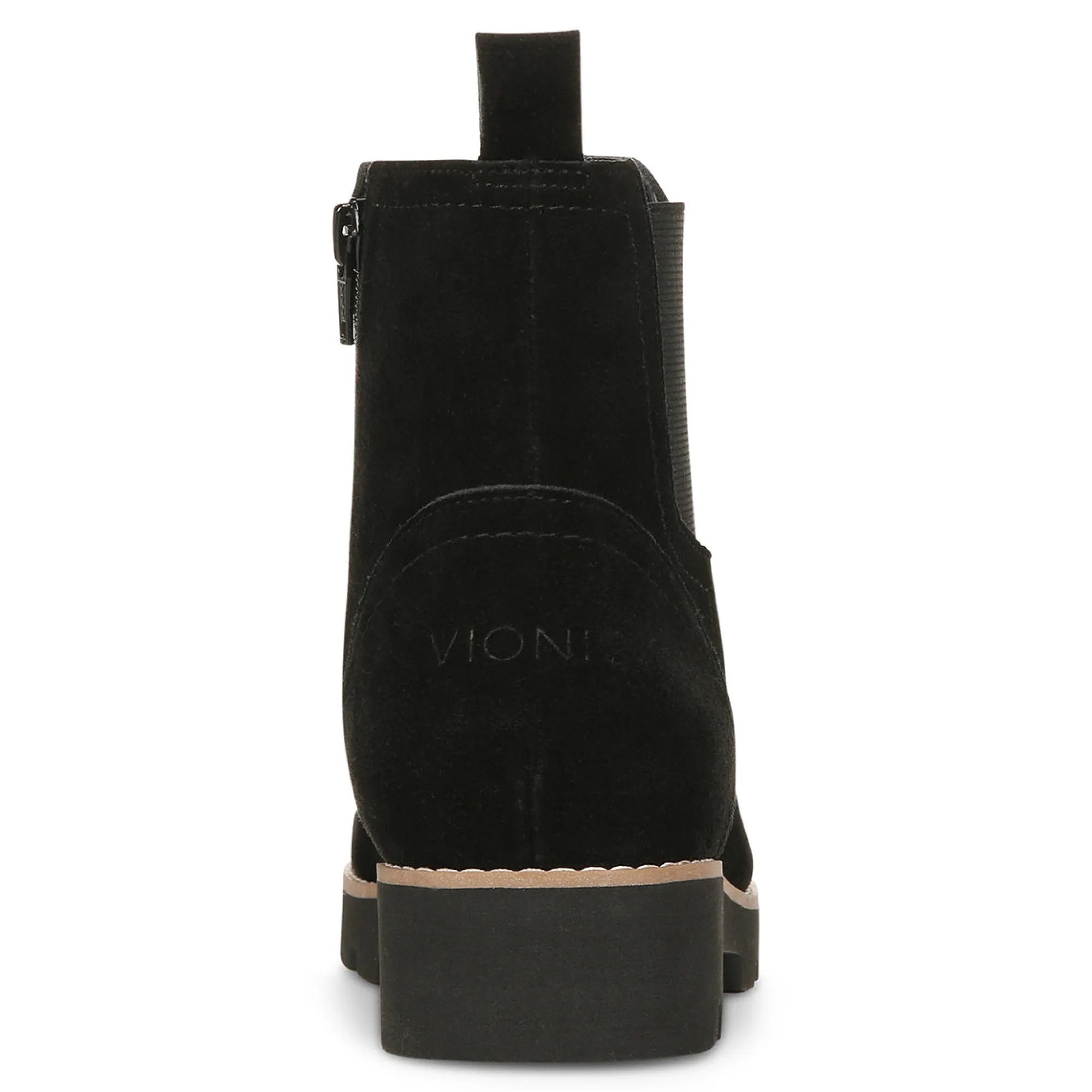 Vionic Brighton Ankle Boot (Wide) Black Outlet