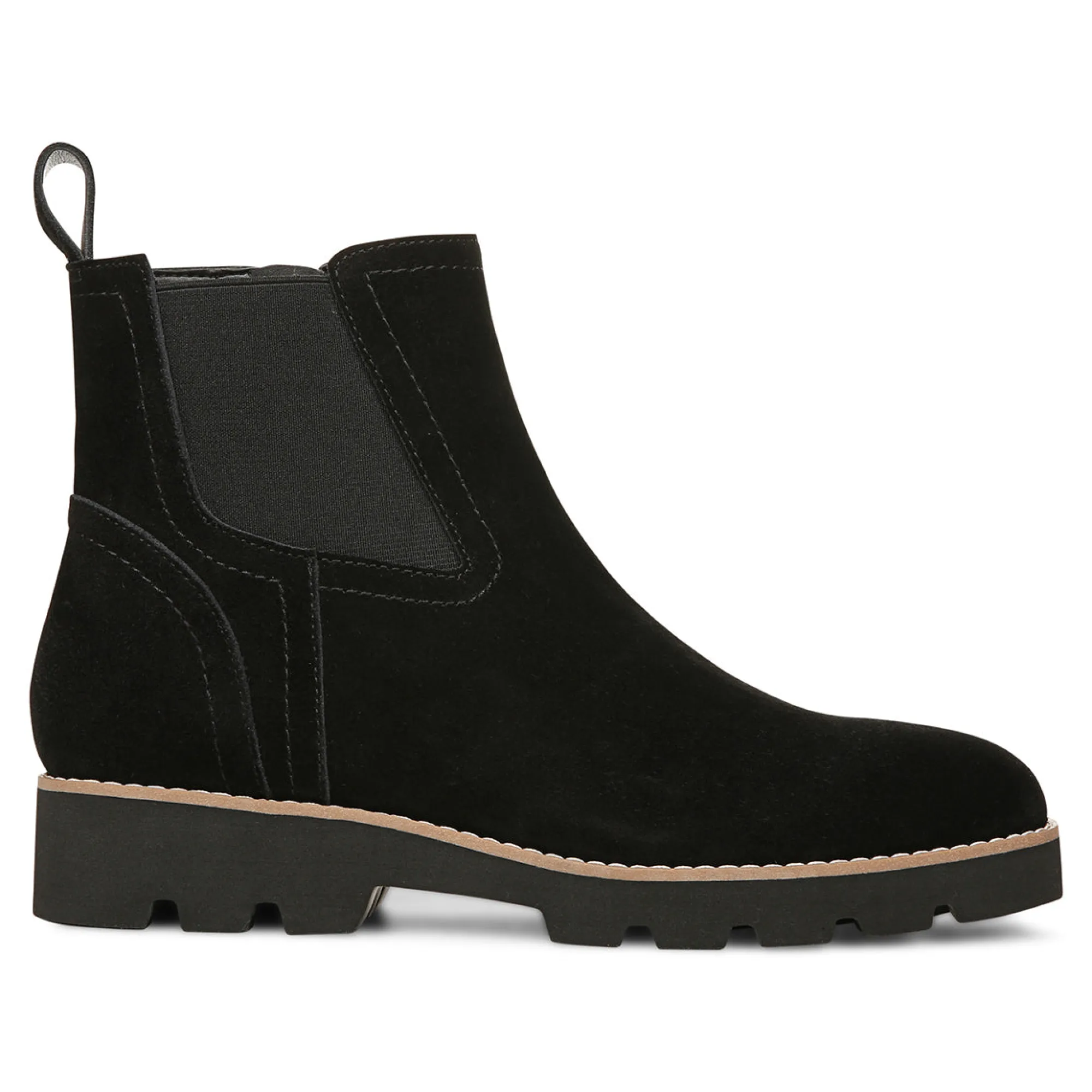 Vionic Brighton Ankle Boot (Wide) Black Outlet