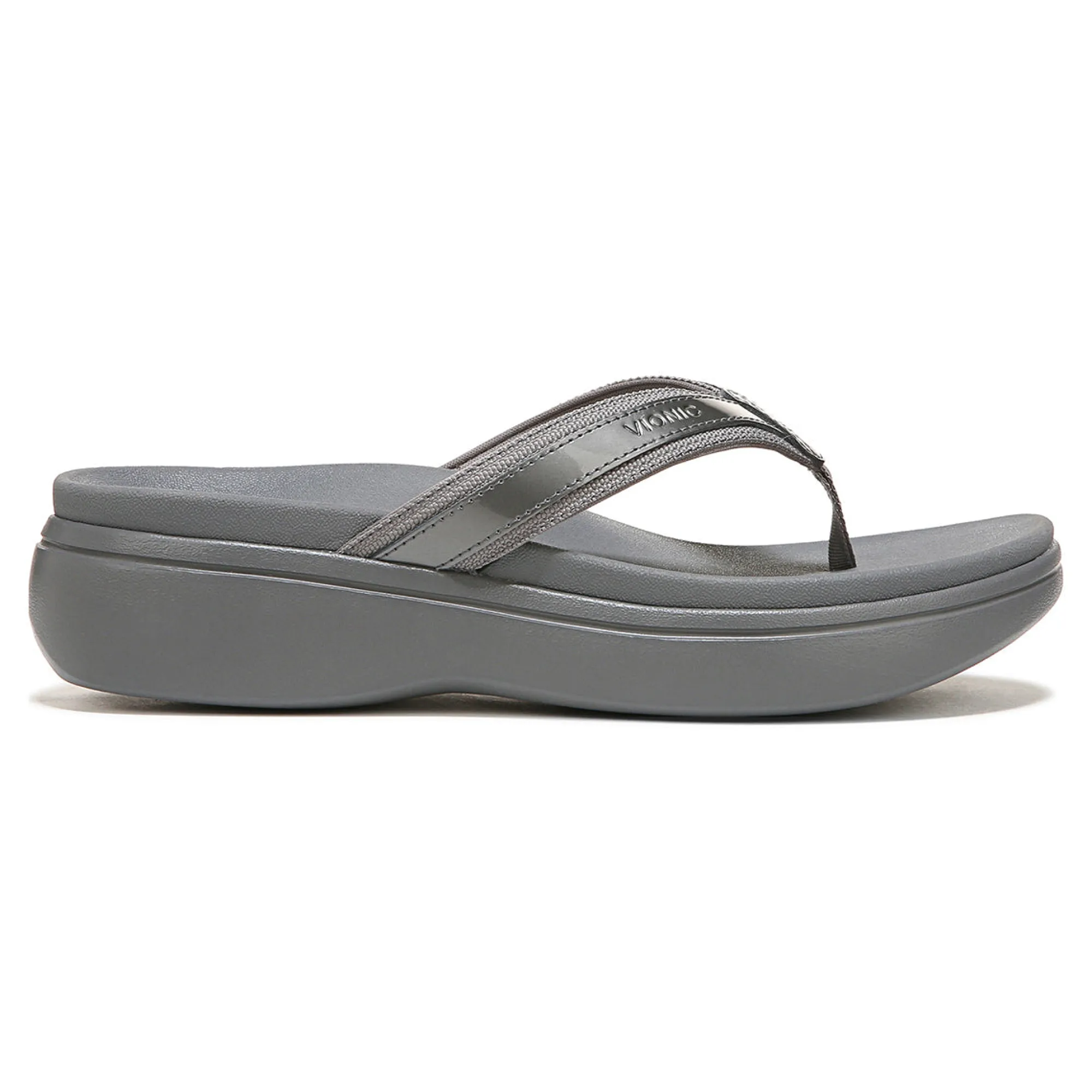 Vionic High Tide Ii Platform Sandal (Wide) Clearance