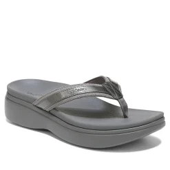 Vionic High Tide Ii Platform Sandal (Wide) Clearance