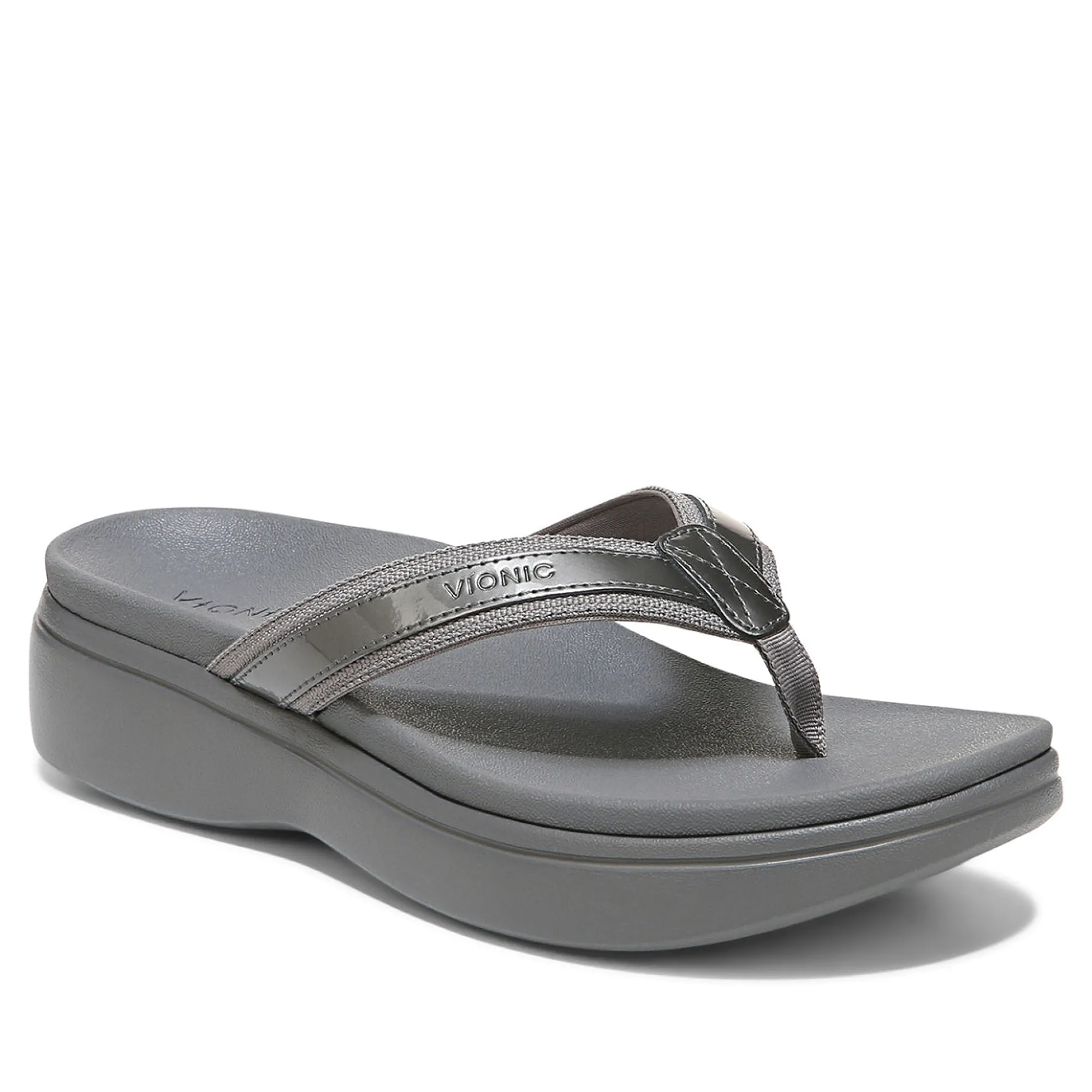 Vionic High Tide Ii Platform Sandal (Wide) Clearance