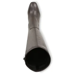 Vionic Inessa Tall Boot Chocolate Stretch Syn Sale