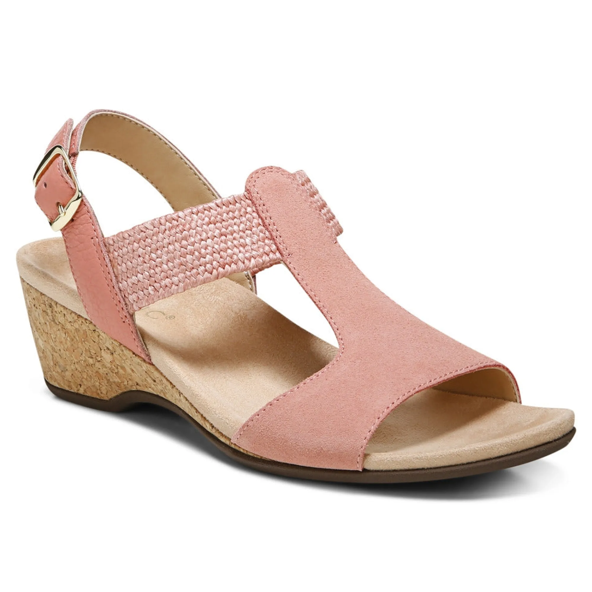 Vionic Kaytie Wedge Sandal New