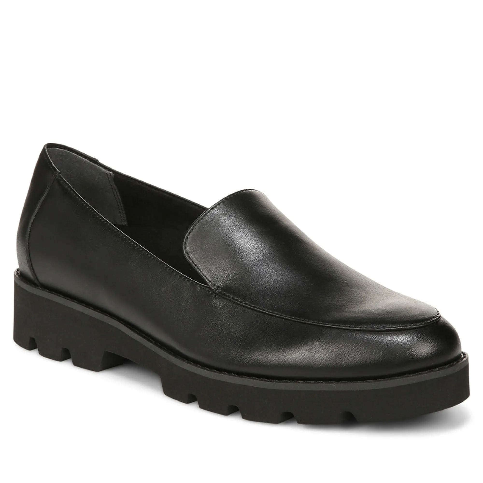 Vionic Kensley Loafer (Wide) Black Nappa